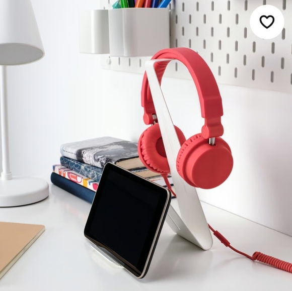 🎁 Free With Any Purchase - IKEA Headset And Tablet Stand - Red - Picture 2 of 4
